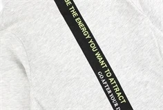 Name It light grey melange hoodie sweatshirt